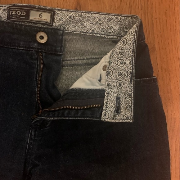 Izod dark denim shorts, size 6 - Picture 5 of 7